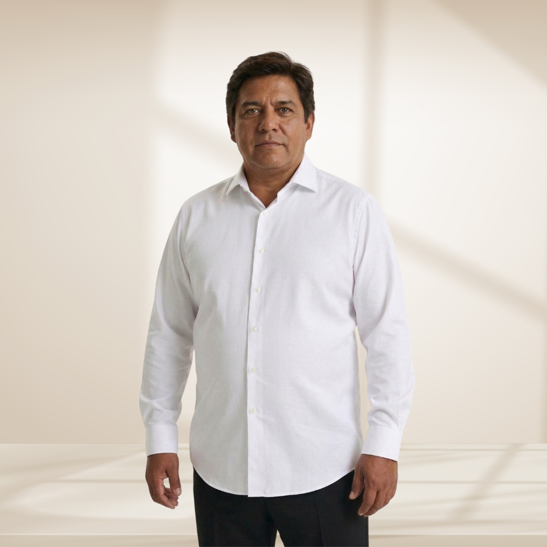Camisa Alba | Manga Larga