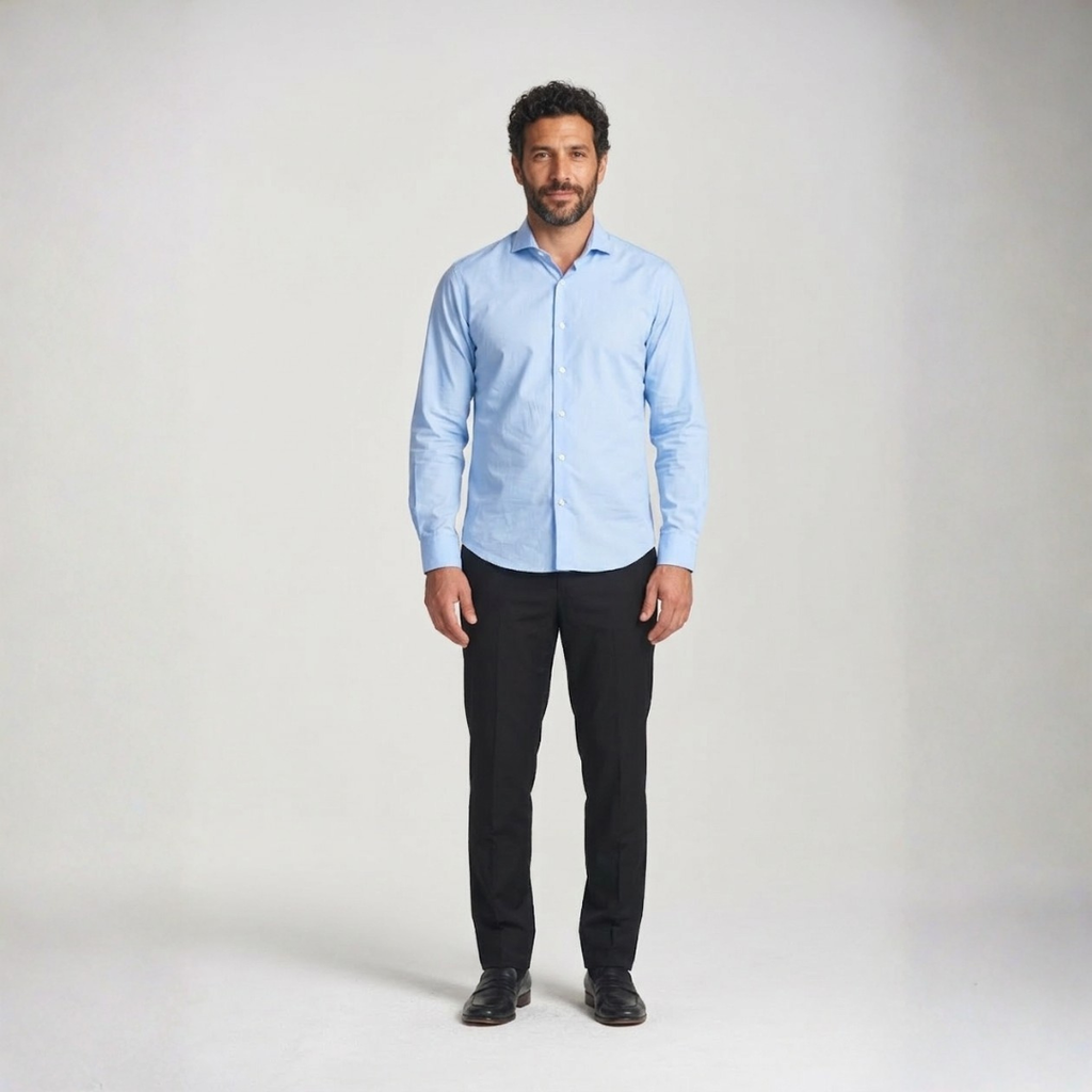 Camisa Alba | Manga Larga